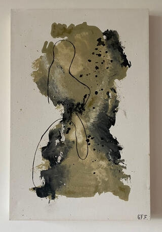 Magnolia. Técnica: acrílico sobre lienzo. Medidas: 60 x 40 cm. VENDIDO